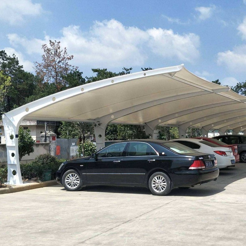販売のためのプレハブの鉄骨フレーム10車の駐車場の陰の構造のテント