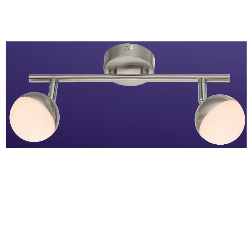 高電圧LEDスポットライト2、半球プラスチックシェード