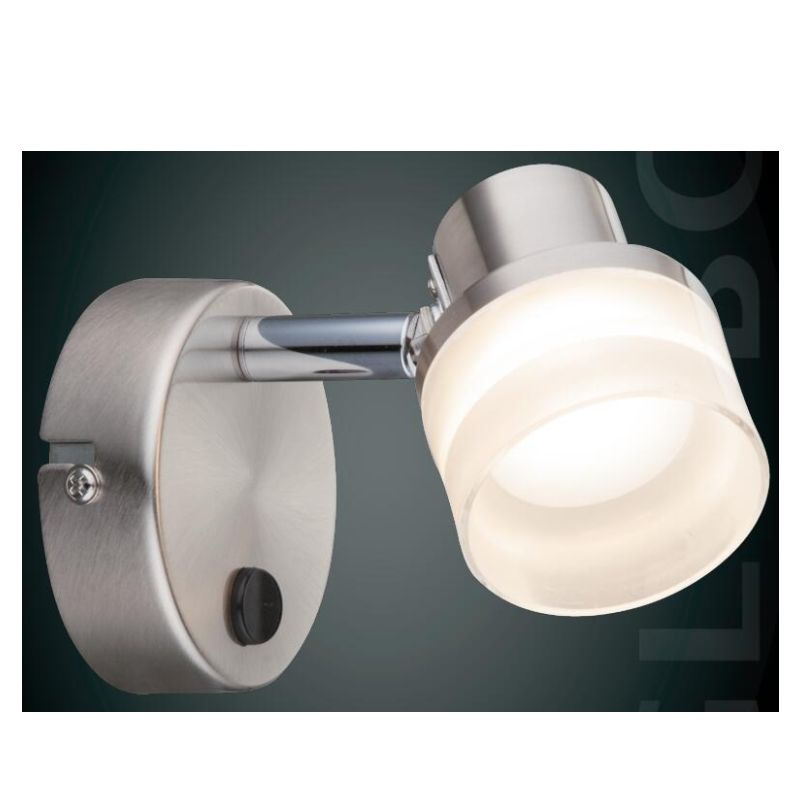 シリンダープラスチックシェード付き高電圧LEDスポット