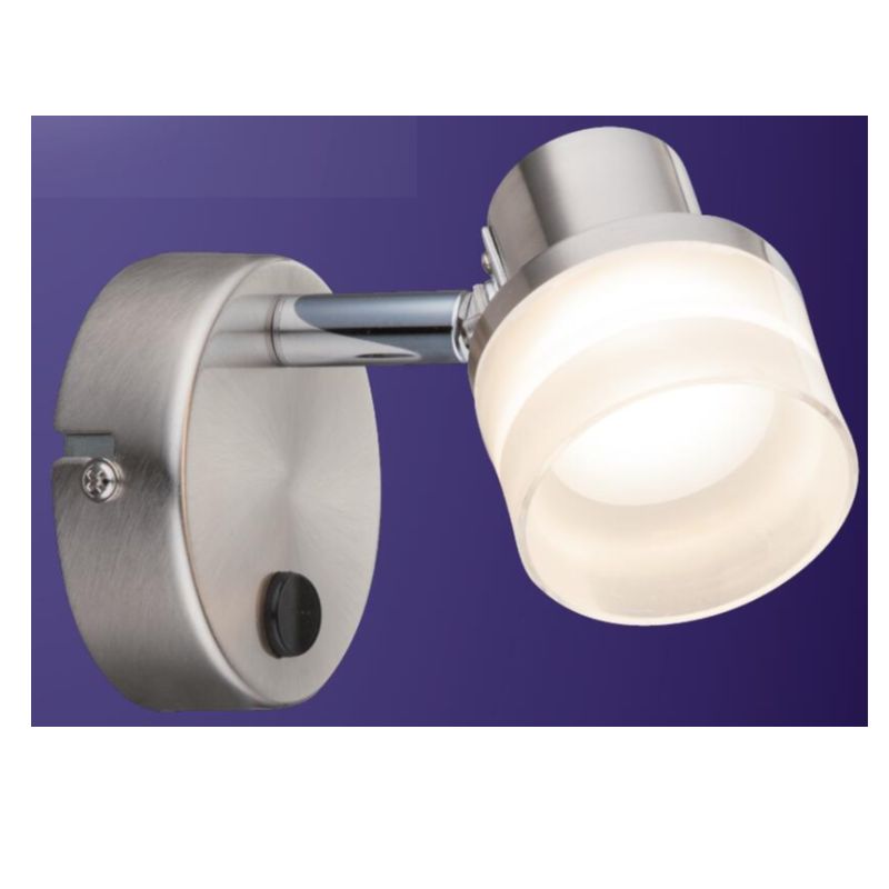 シリンダープラスチックシェード付き高電圧LEDスポット