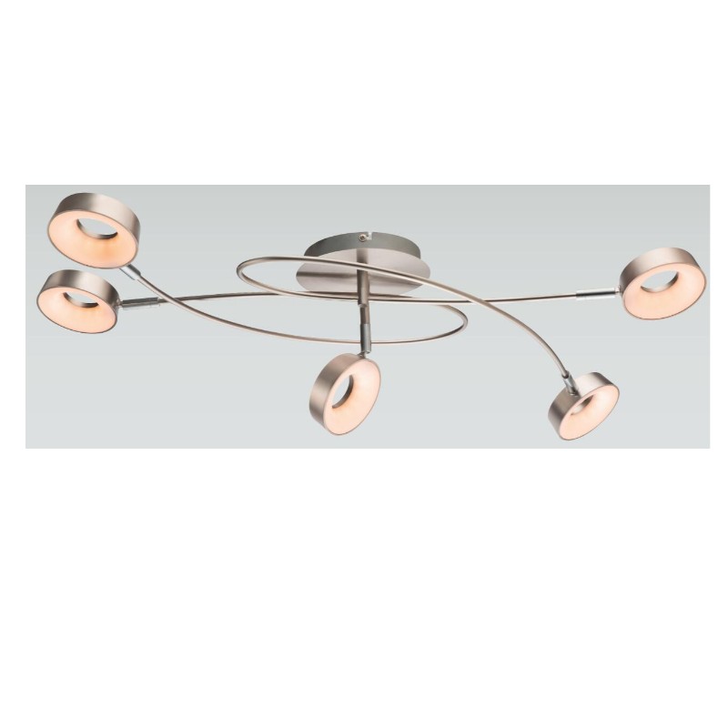 円形プラスチックシェードと高電圧LEDスポット光5