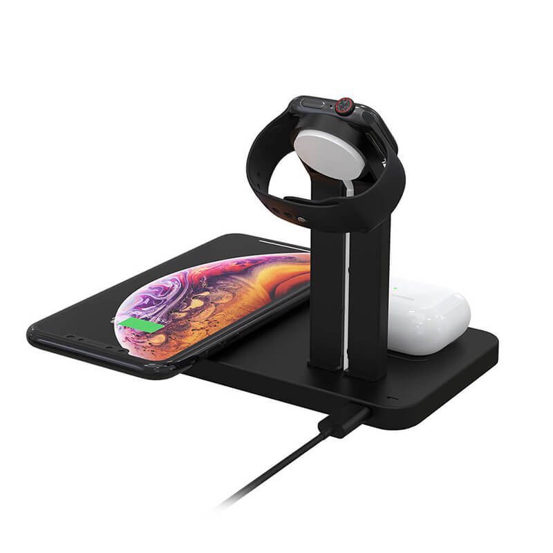 3 in 1ワイヤレス充電ステーション（iPhone、AirpodおよびApple Watch用）