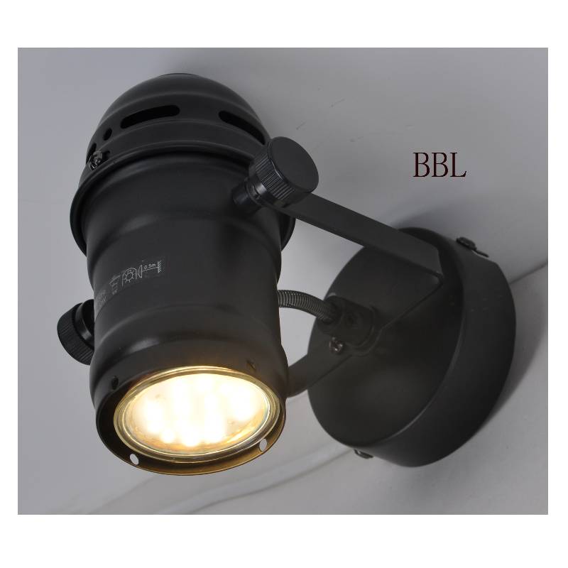 Uブラケット付きムービースポットライト1、方向を調整可能