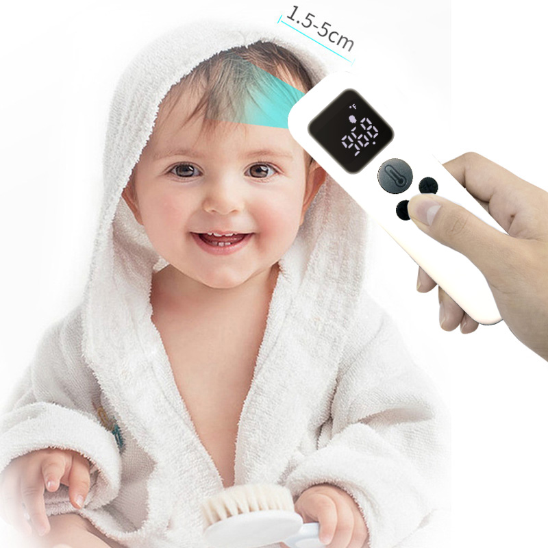 大人のための赤外線額温度計、デジタル医療赤外線温度計非接触発熱額温度計、赤ちゃんの子供のために承認されたCE付き
