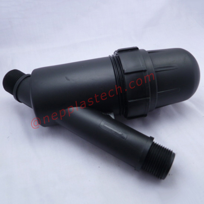 1インチ農業点滴灌漑システムディスクフィルター庭風景灌漑スクリーンフィルターYタイプ