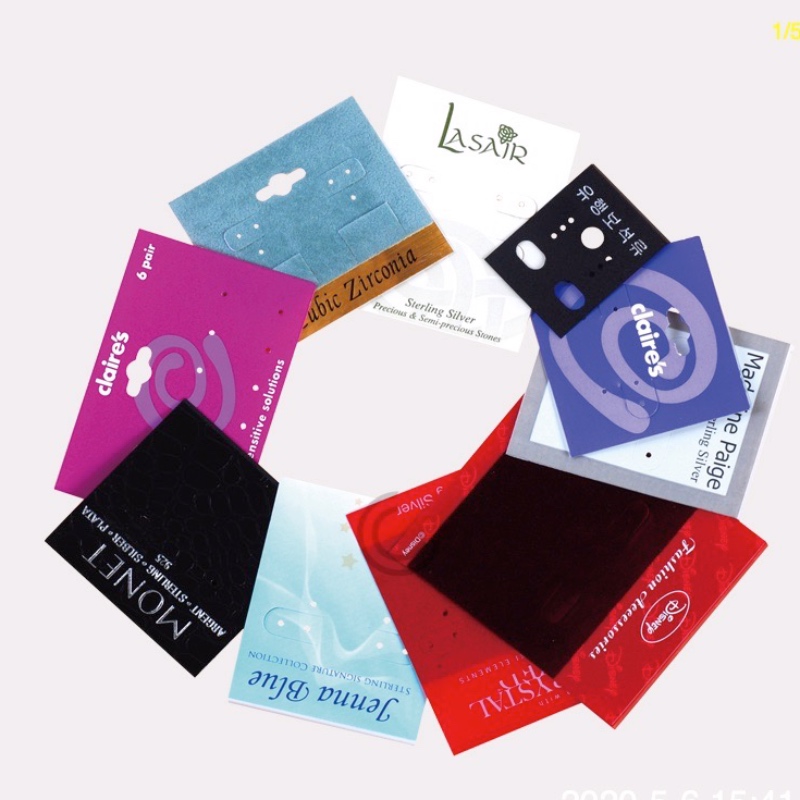 プラスチックジュエリーカード