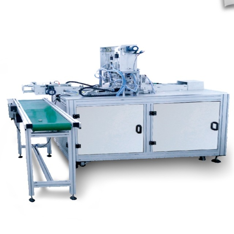 SCPMKZ-16高品質で低コストの自動平面マスク外耳ループ溶接機