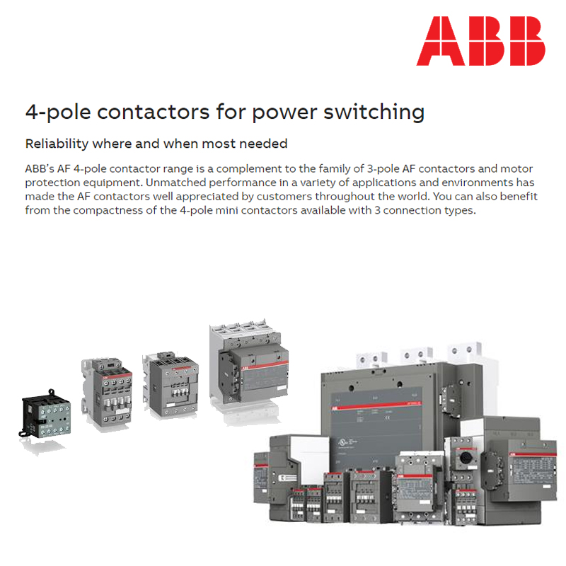 ABBTiếpxúcAF580-30-11ココンタクター