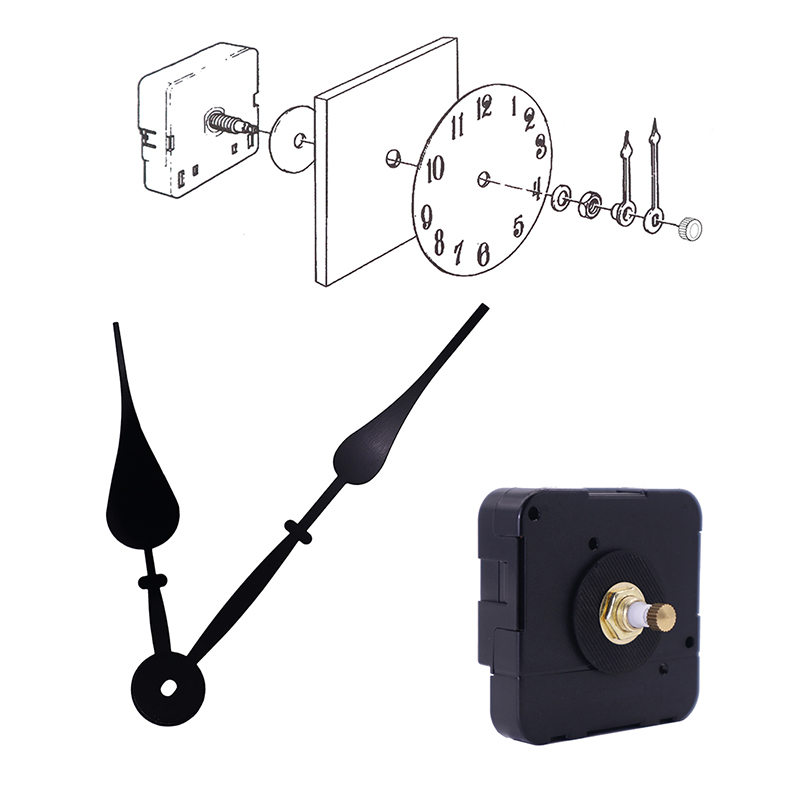 15 mmの大きなトルクi軸クロック運動とR 2057ブラック時計手