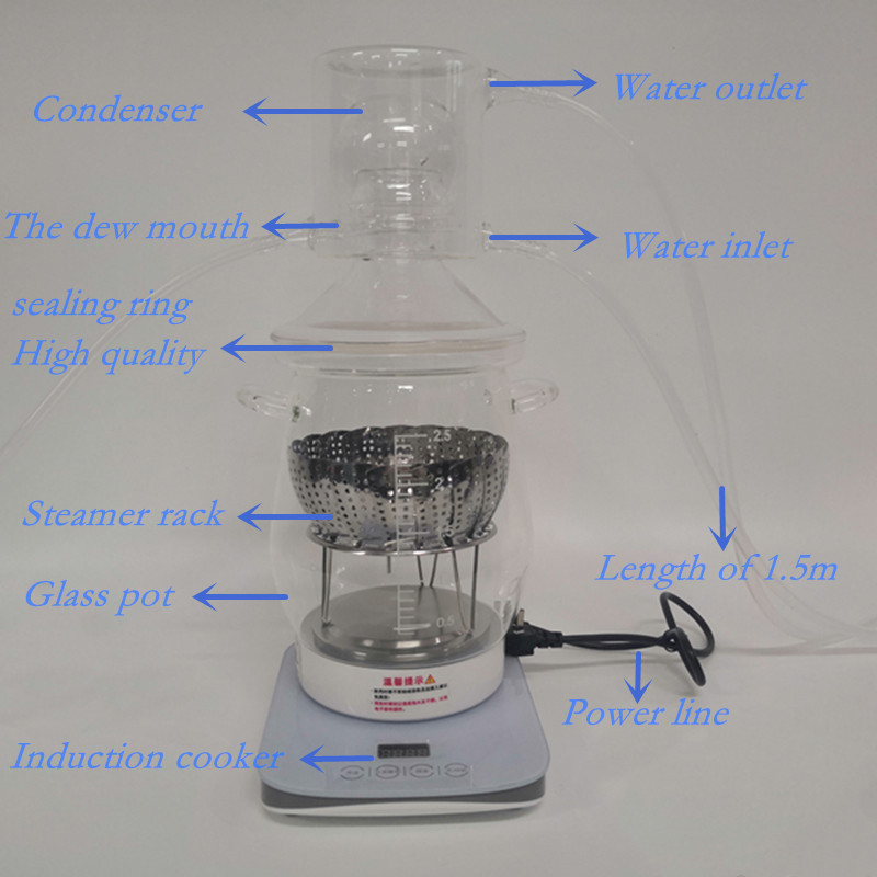 Senyda蒸留器植物エキス純露機