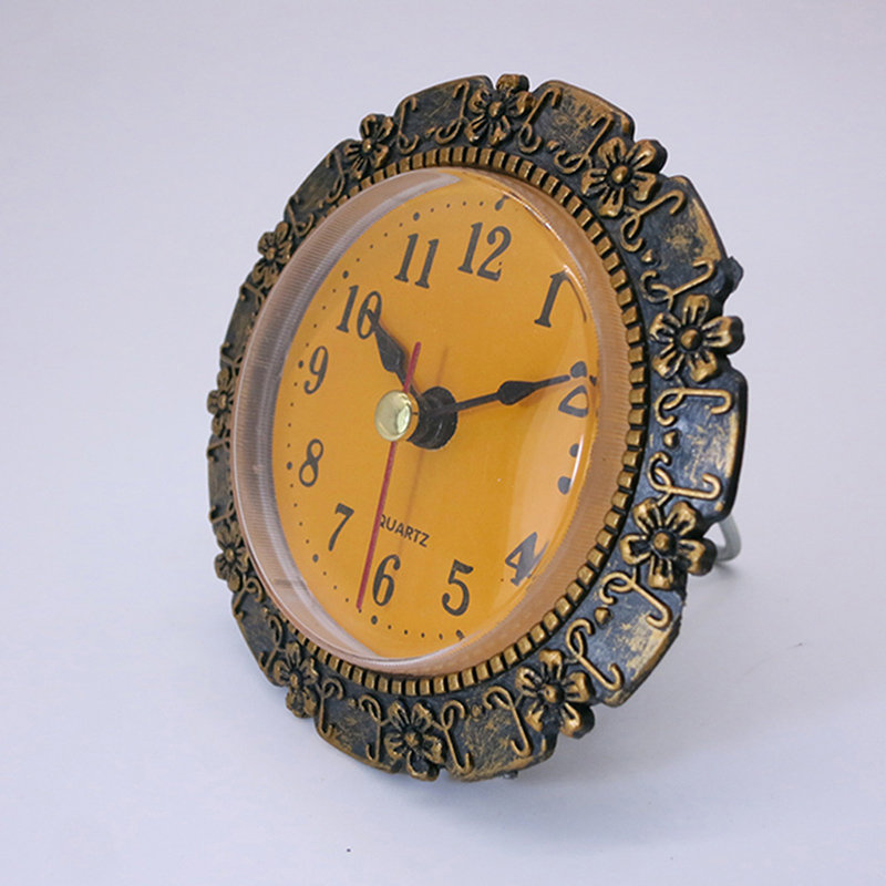 直径80MMプラムアンティークウォールクロックインサート