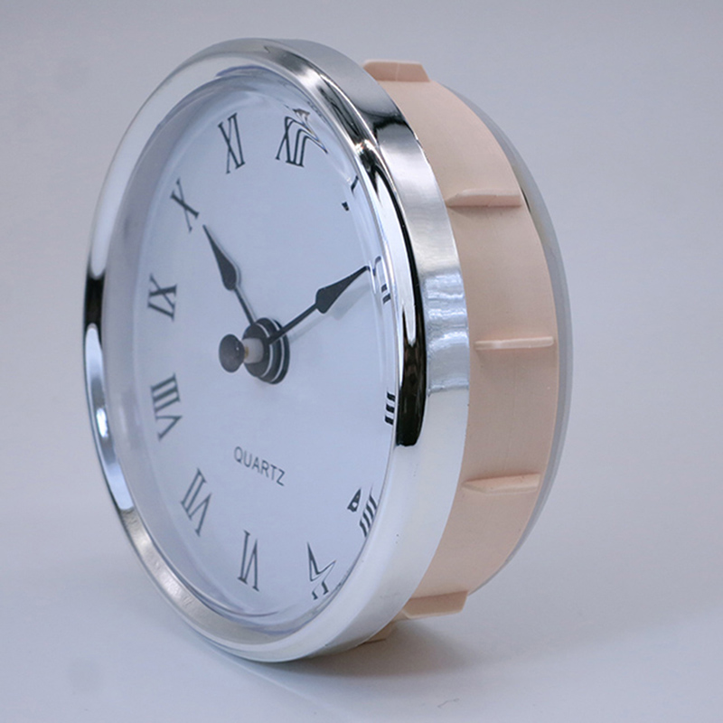 直径80 mmシルバーカラー研究室壁時計挿入