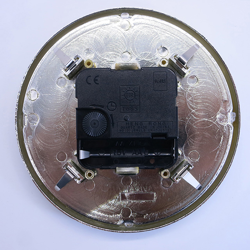 130 mm純銀円形壁掛け時計インサート