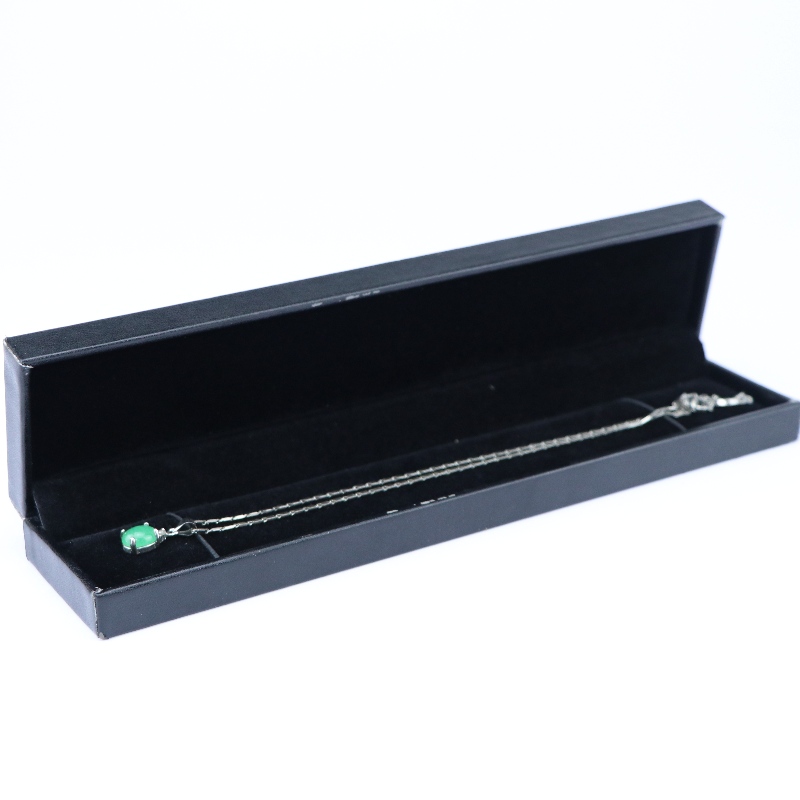 190 * 35 mmのコイン、バッジとネックレスなどのためのアイテムV - 11 s長方形革のペーパー・ボックス。227 * 50 * 28、重さ約130 g