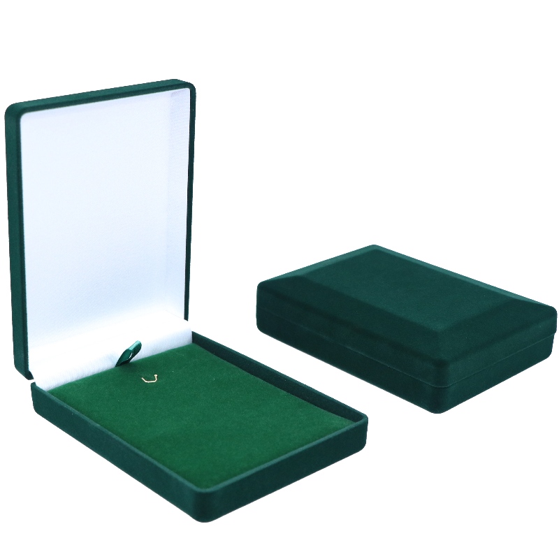 コイン、ネックレス、メダル用のD-15カスタム卸売黒と赤のベルベットボックス