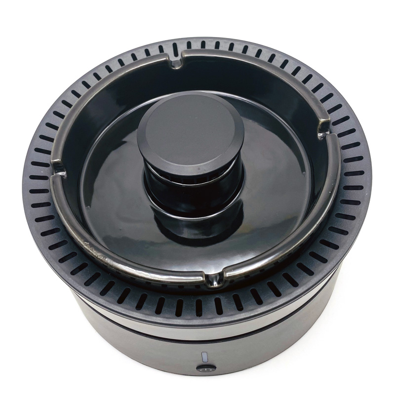 ファッショナブルな電子知能と創造的な灰皿デスクトップ空気清浄機T2