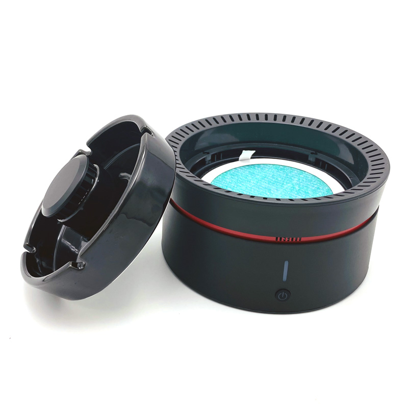 ファッショナブルな電子知能と創造的な灰皿デスクトップ空気清浄機T2