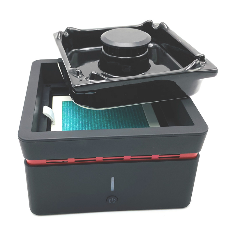 電子インテリジェント浄化無臭無煙灰皿空気清浄機アンチスモークT3