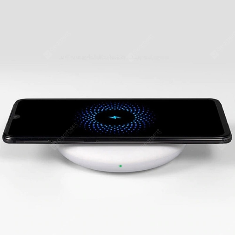 20 W高速ワイヤレスミニ充電器ホワイト
