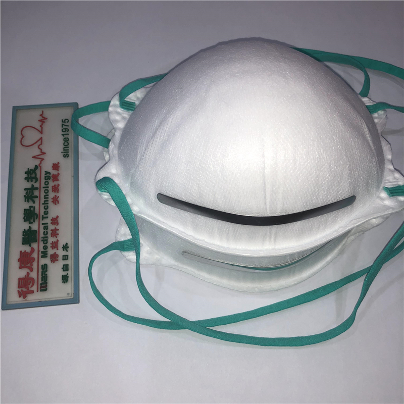 使い捨て不織布カップ形N95ハーフフェイスマスク