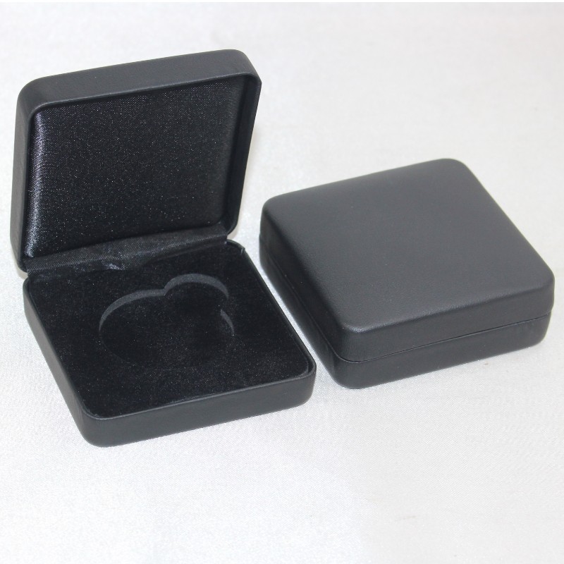 25 - 45 mmのコインのためのFlanneletteまたはPU革によってカバーされるアイテムT - 02 S勲章ボックス、バッジ・ルーツ小メダル