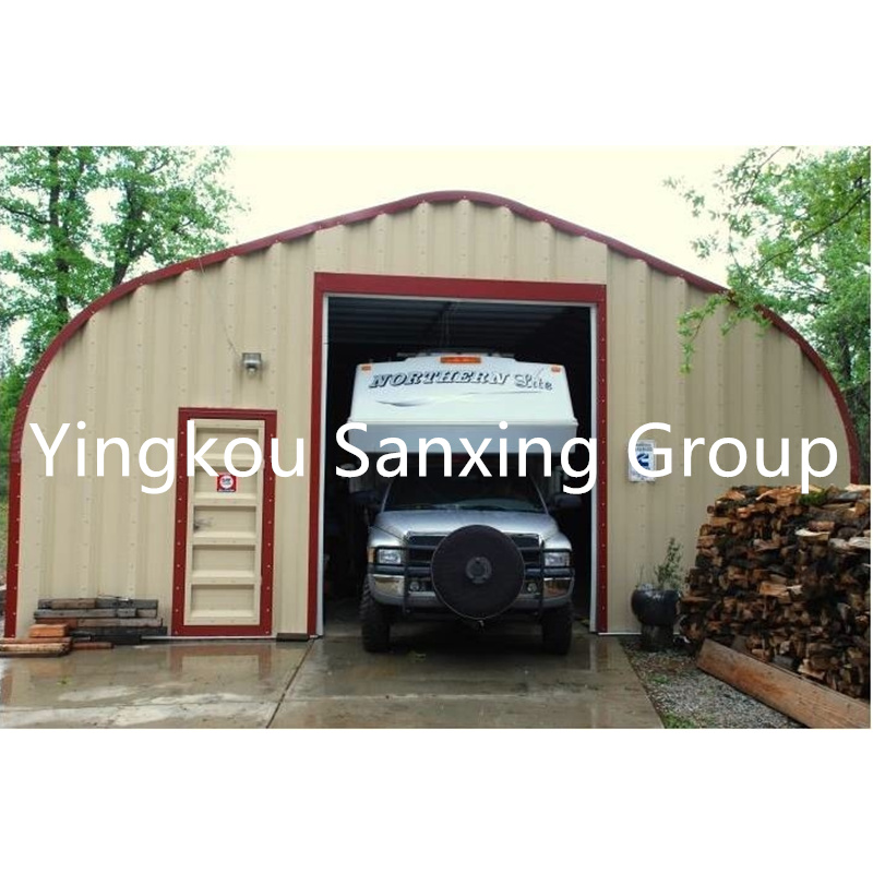 Quonset複数形状建物生産ライン