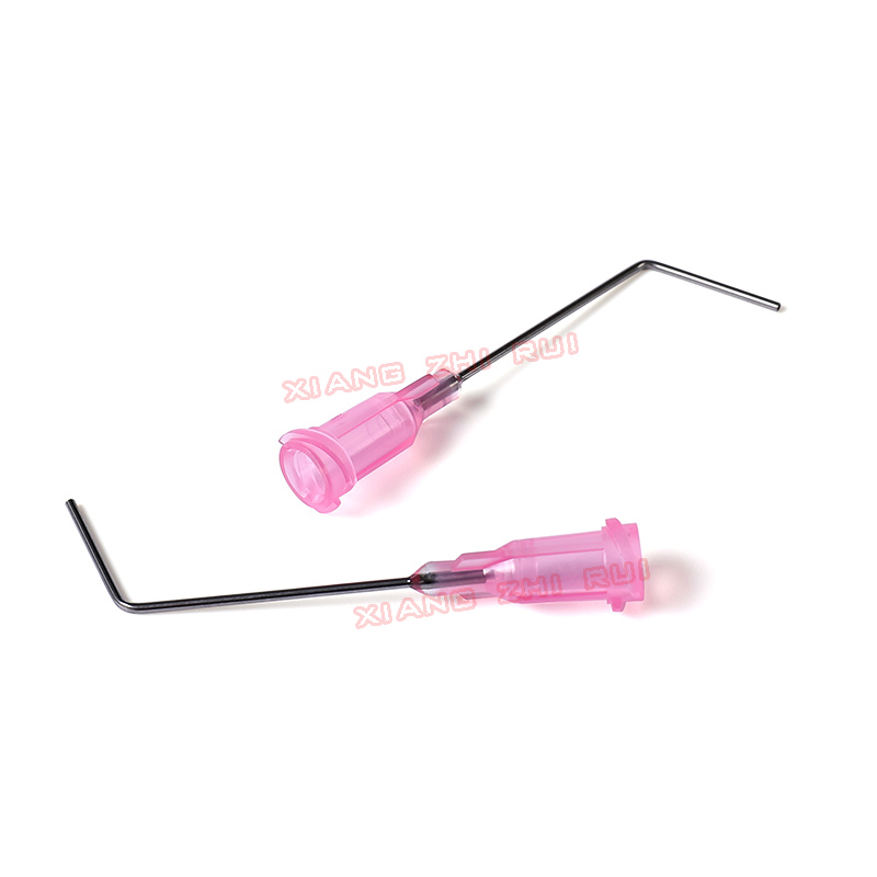 プラスチック製の針、曲がる調剤針、および複雑な調剤状況に適したチップ