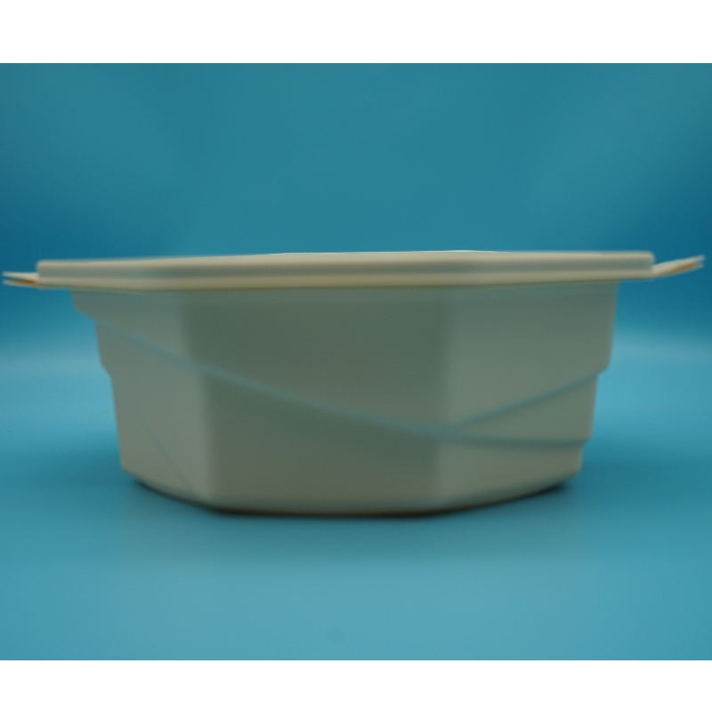 気密電子レンジ対応コンパートメントエコフレンドリーな蓋テイクアウト生分解性食品包装食品保管使い捨て食品容器