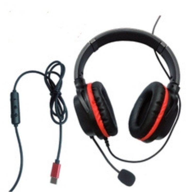 マイクヘッドセット付きマイクリアルタイム耳付きのカスタマイズされた卸売ヘッドセットType-Cヘッド携帯音楽ゲーム