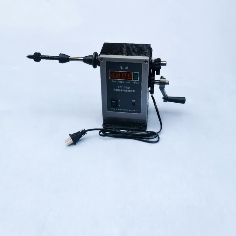 自動巻き機、厚いワイヤーマニュアル機械を巻いて、電子ディスプレイを通して