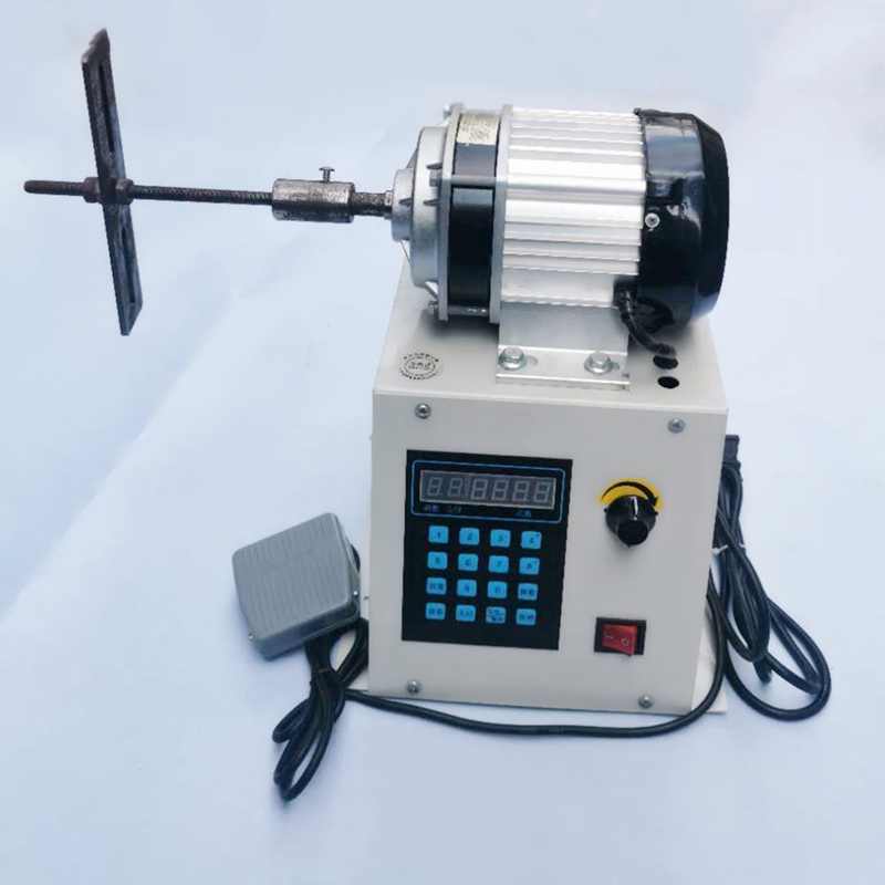 自動巻き機、厚いワイヤーマニュアル機械を巻いて、電子ディスプレイを通して