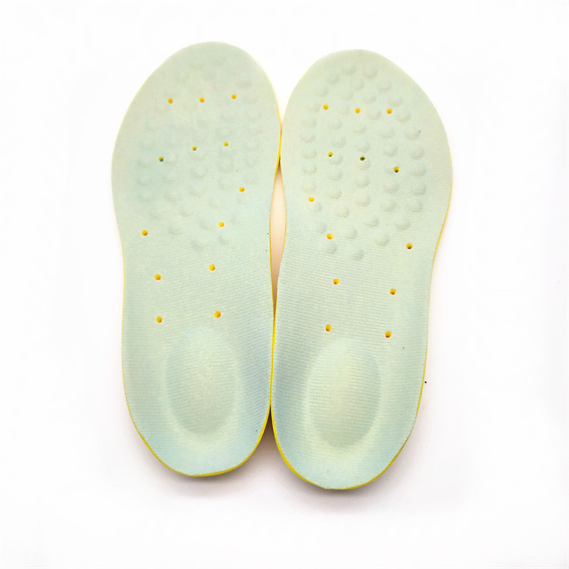 アマゾンベストセラーショック吸収快適インソールPUフォームスポーツ靴足足レリーフ