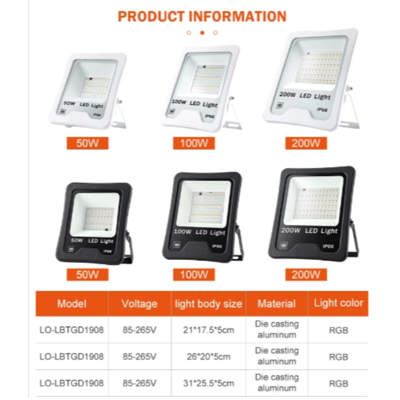 200 W LED 200 W LEDライト