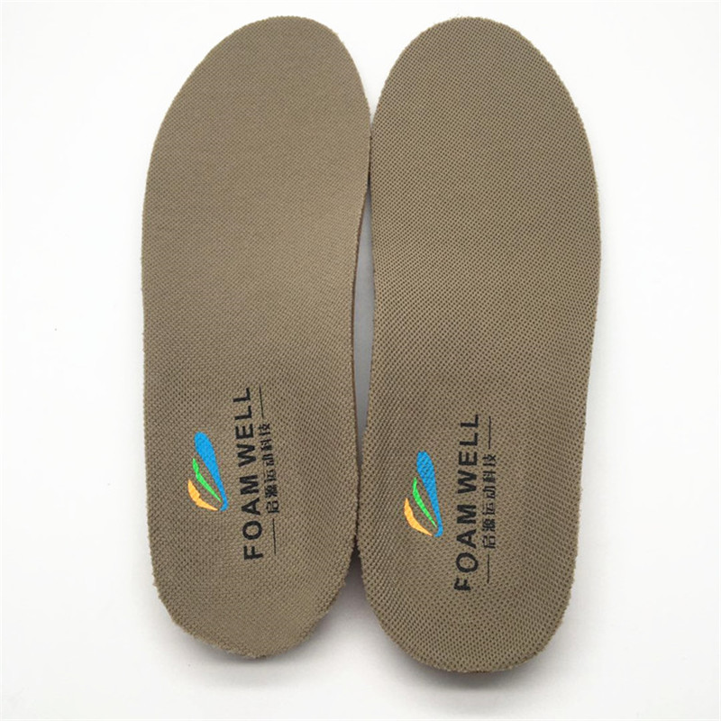 製造カスタムメッシュファブリック矯正術エコフレンドリーコルクインソール