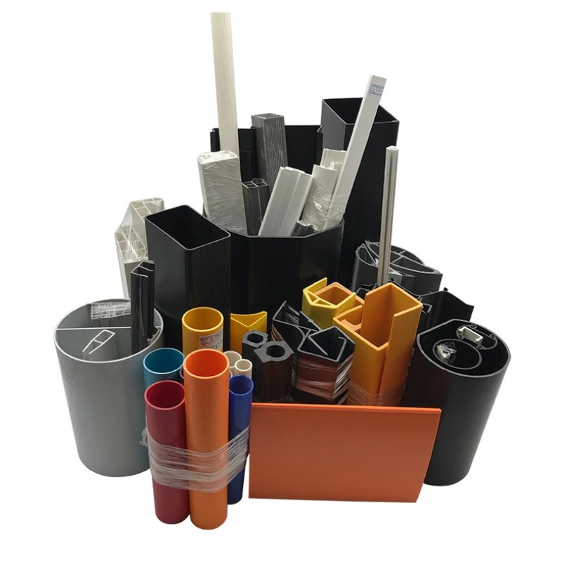 多種多様な建物の住宅オフィスの室内装飾材料用のカスタムの珍しい押し出しプラスチックプロファイル