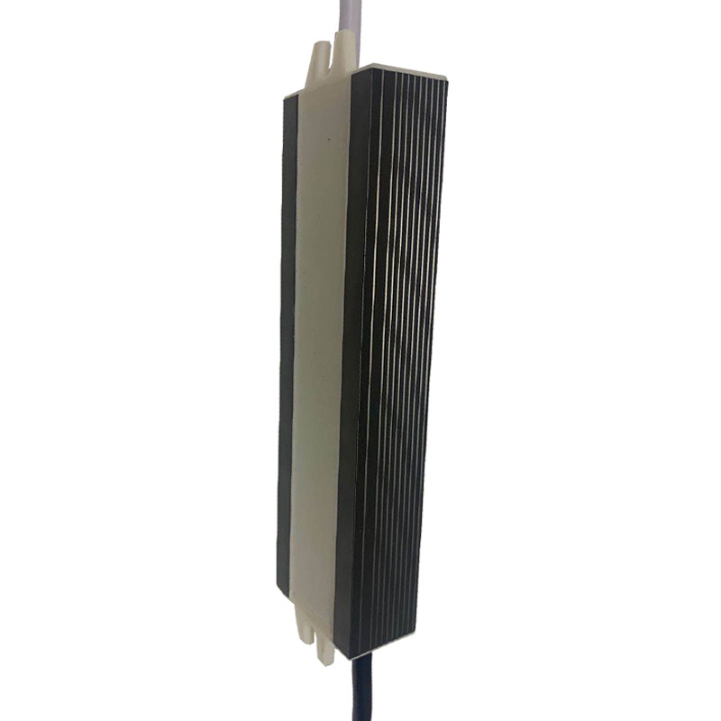 1.33 A - 20 W - 12 V定電圧防水ダークグレイアルミニウムシェル電源