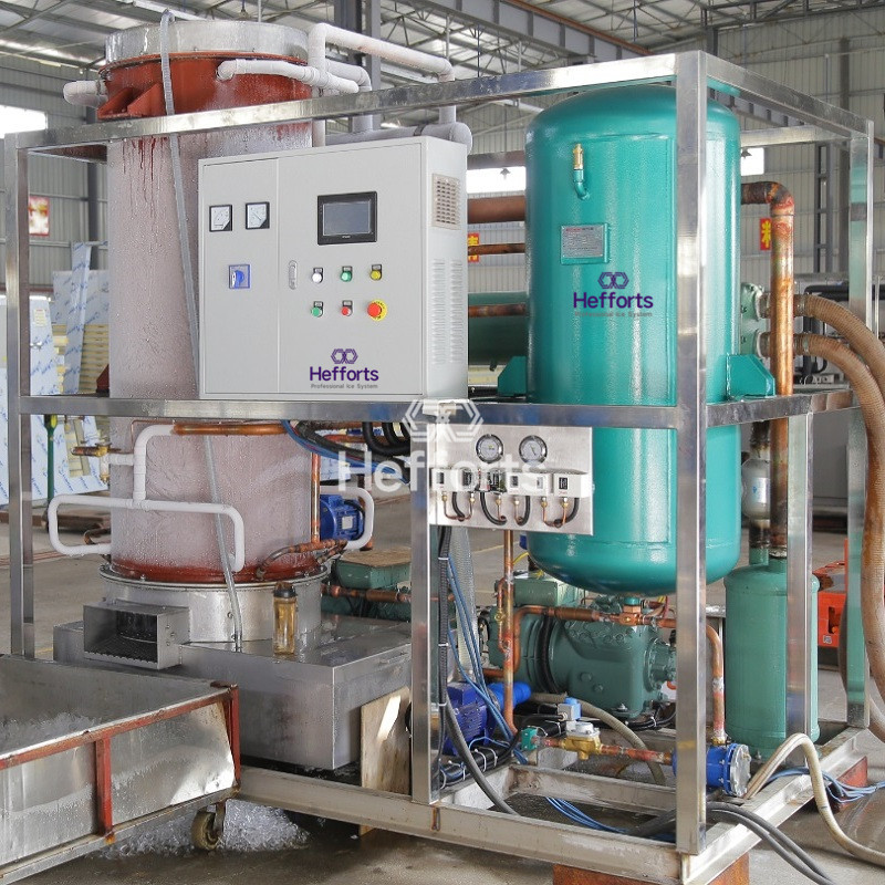 冷凍食品のための水冷却カスタマイズされた2000 kgs