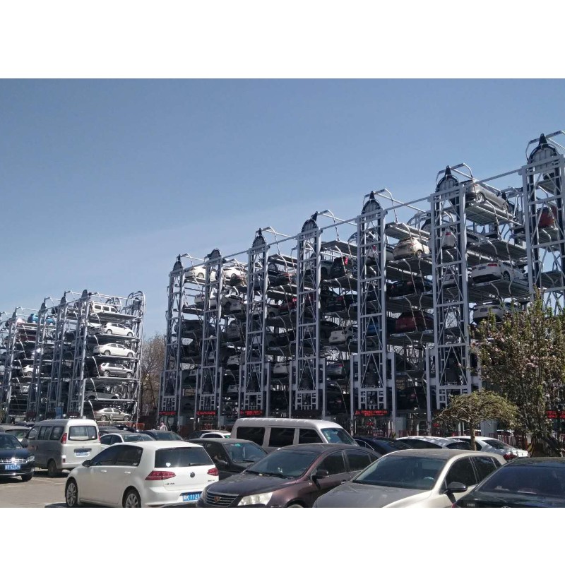 スマート垂直ロータリー駐車場装置中国の電気パーキングリフト自動駐車解決策