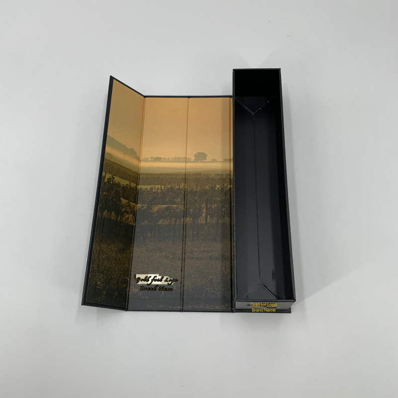 シャンパンの結婚式のワインボックスのカスタムワインボトルボックスを作る