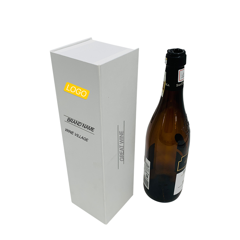 白の高級ワインギフトボックスエンゲージメントギフト用の素晴らしいギフトボックス