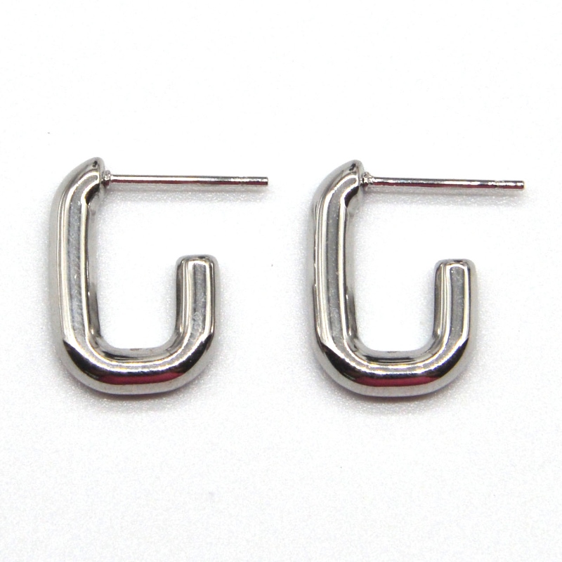 低刺激性レターイヤリング女性モデルの女の子ステンレス鋼ニッケルフリーのガールフレンド、妻、娘と姉妹、姪、中国、ルイファンバオジュエリーファクトリーへのギフト