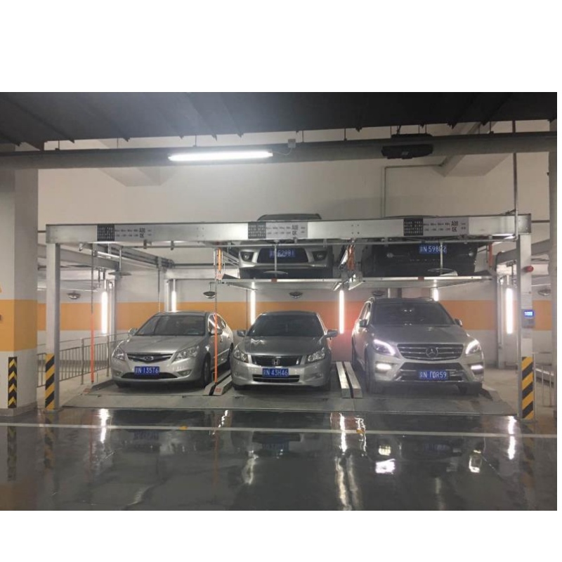 2層パズル車の駐車システムのスマートな車の駐車上昇装置メーカー
