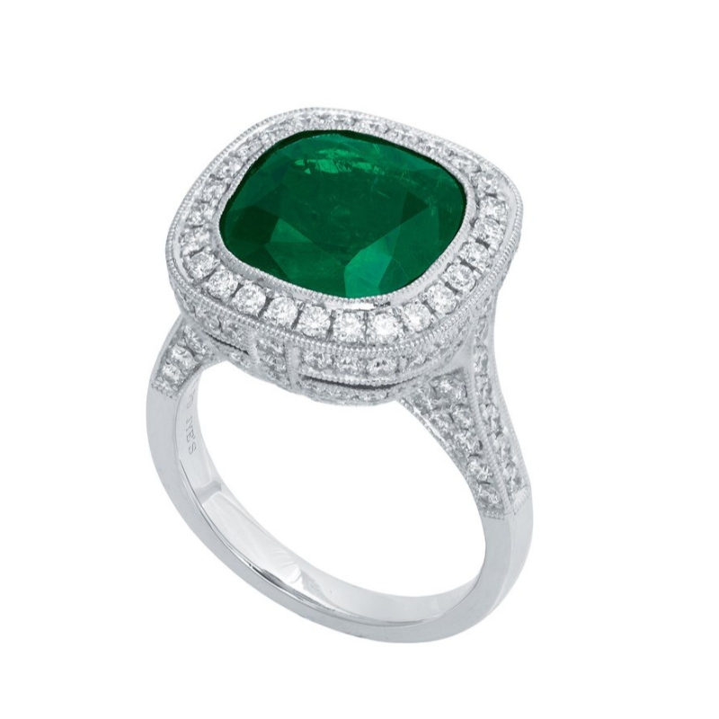 レディースヨーロピアンアメリカンスタイルのシンプルな雰囲気のネストクローセットジルコン925シルバーリング中国ルイファンバオジュエリー加工工場