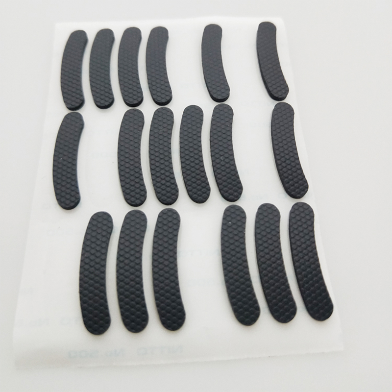 ブラックポロンノンスリップマット、耐衝撃性環境保護フォーム、オーディオポロンフォームカスタム処理を提供