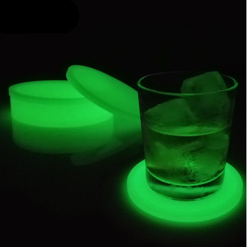 10ラウンド厚い発光コースター