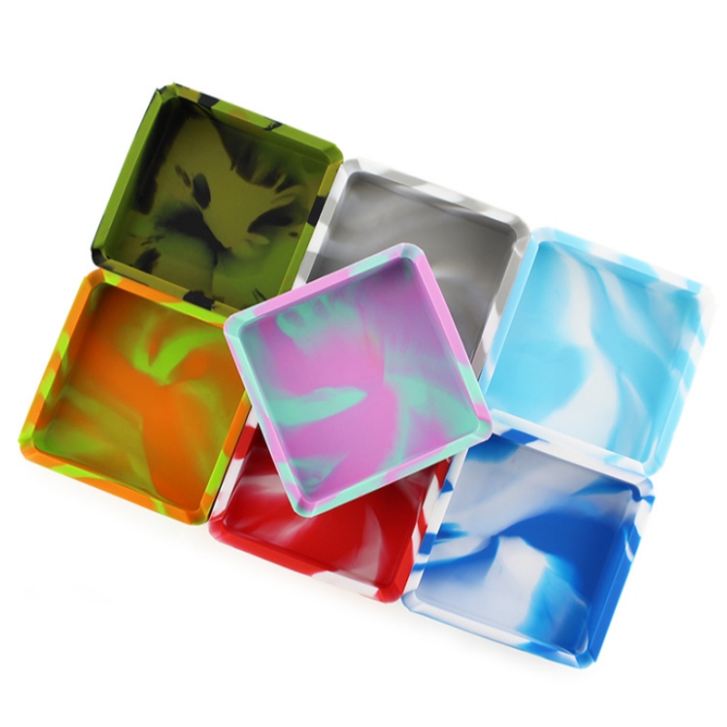 大型四角迷彩灰皿