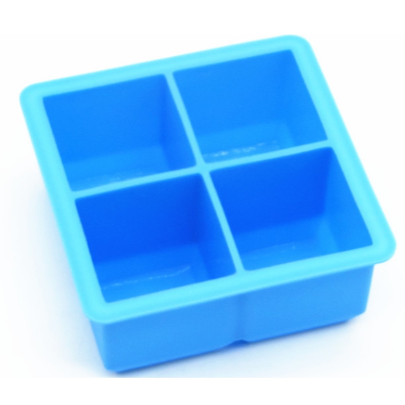 シリカゲル4グリッドアイスグリッド4接続シリカゲルスクエアモールド4穴スクエアアクセサリーボックスウイスキーバー製氷ボックス