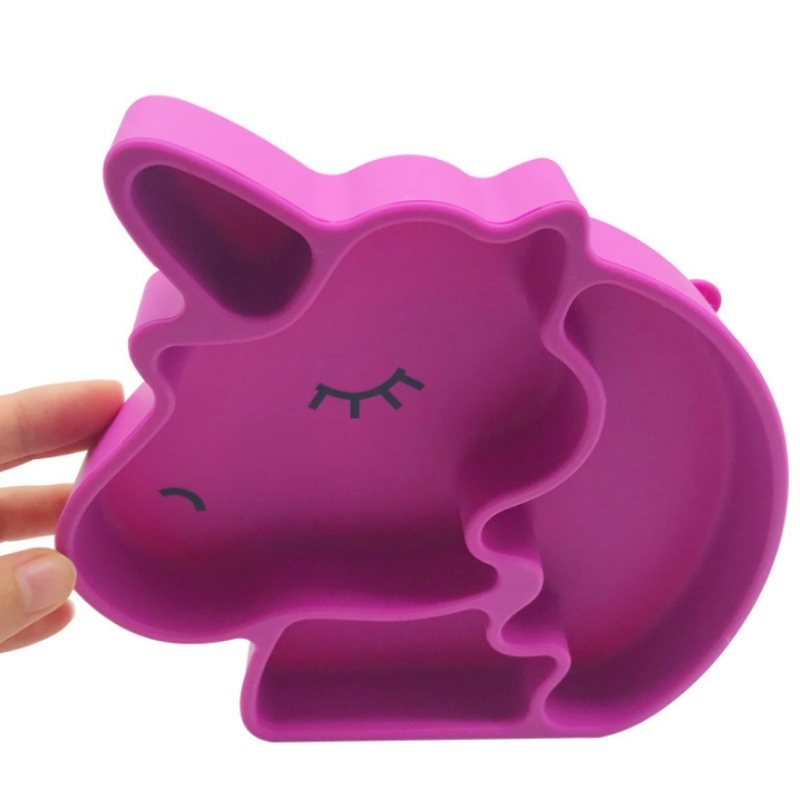 シリコンプレートシリコンユニコーンプレートシリコンベビープレート