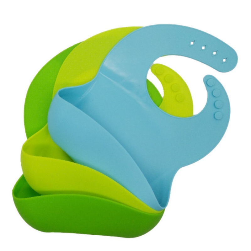 工場ダイレクトセールス、シリコーンベイビーbibsの品質供給、唾液Bibbs