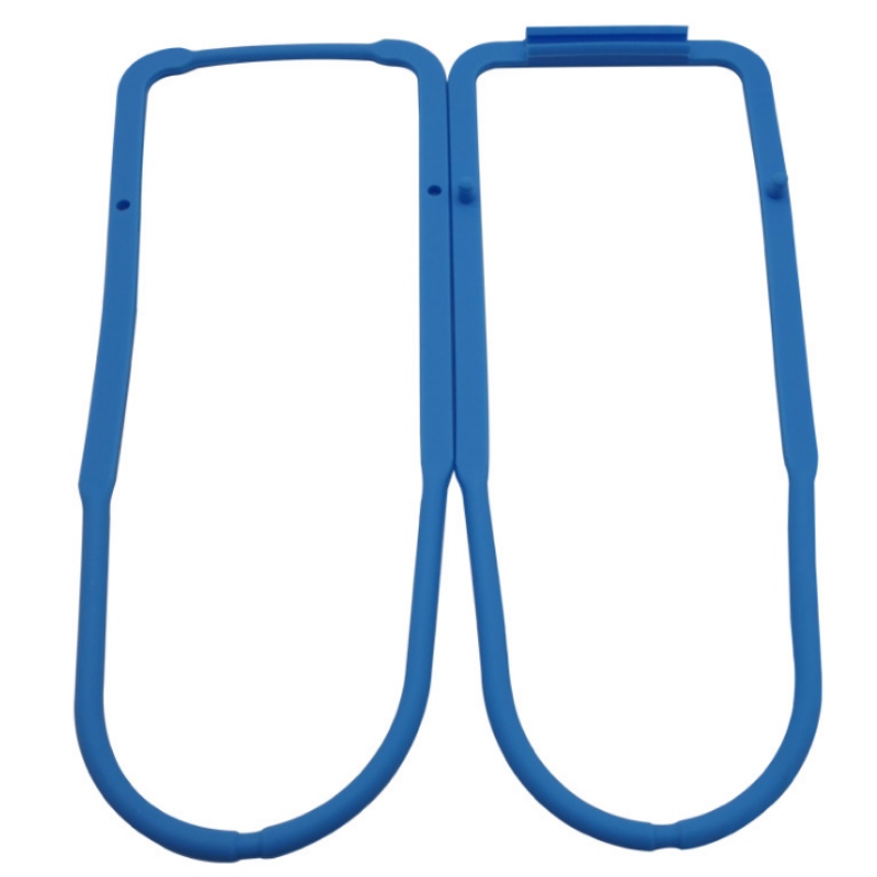 7穴シリカゲルアクセサリーフードボックスハンドル、シリコンケーキ型、アイスグリッド